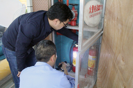 集團(tuán)組織開展專項(xiàng)消防安全檢查活動